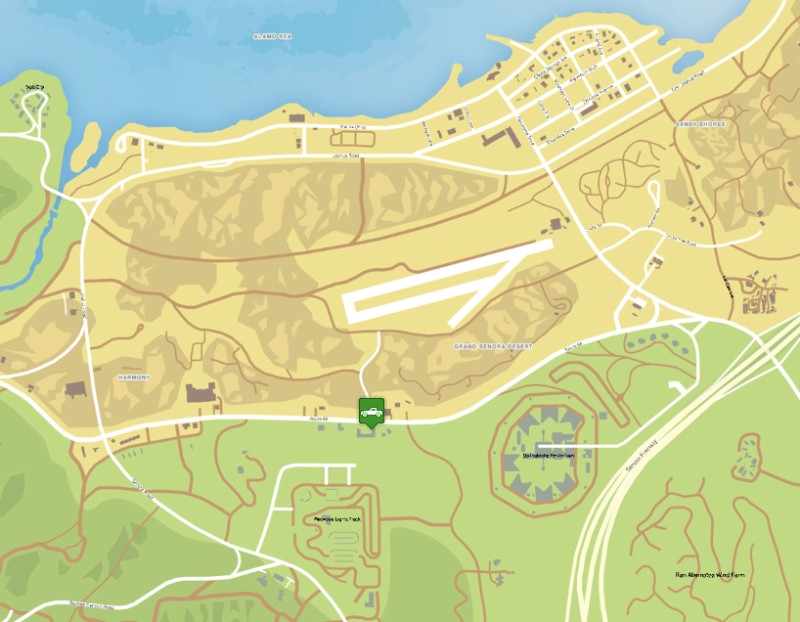 los santos customs в sandy shores