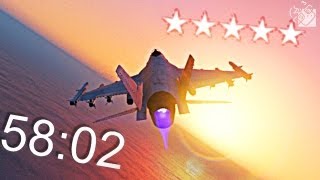 КАК ПОЛУЧИТЬ 5 ЗВЕЗД И УЙТИ ОТ НИХ ЗА 58 СЕКУНД! - GTA V