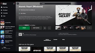 Fix Atomic Heart Not Launching On Xbox App/Microsoft Store Error Code (0x80070102/0x8007042b)