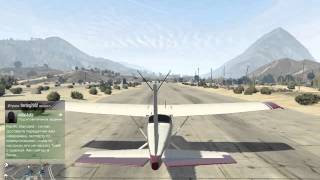 GTA 5 online. Как научиться летать на самолете.
